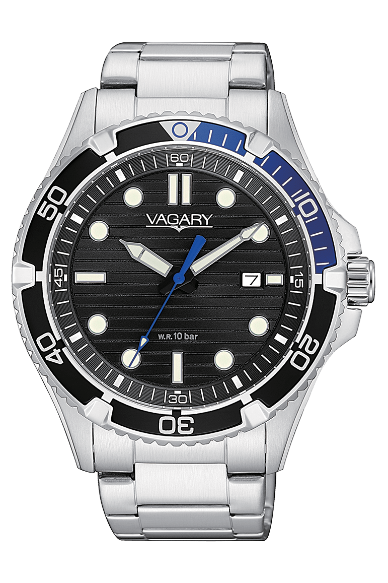 Oiritaly Watch Quartz Man Vagary IB8 712 51 Aqua Diver Watches